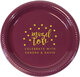 Confetti Mazel Tov Plastic Plates Image 2 of 3
